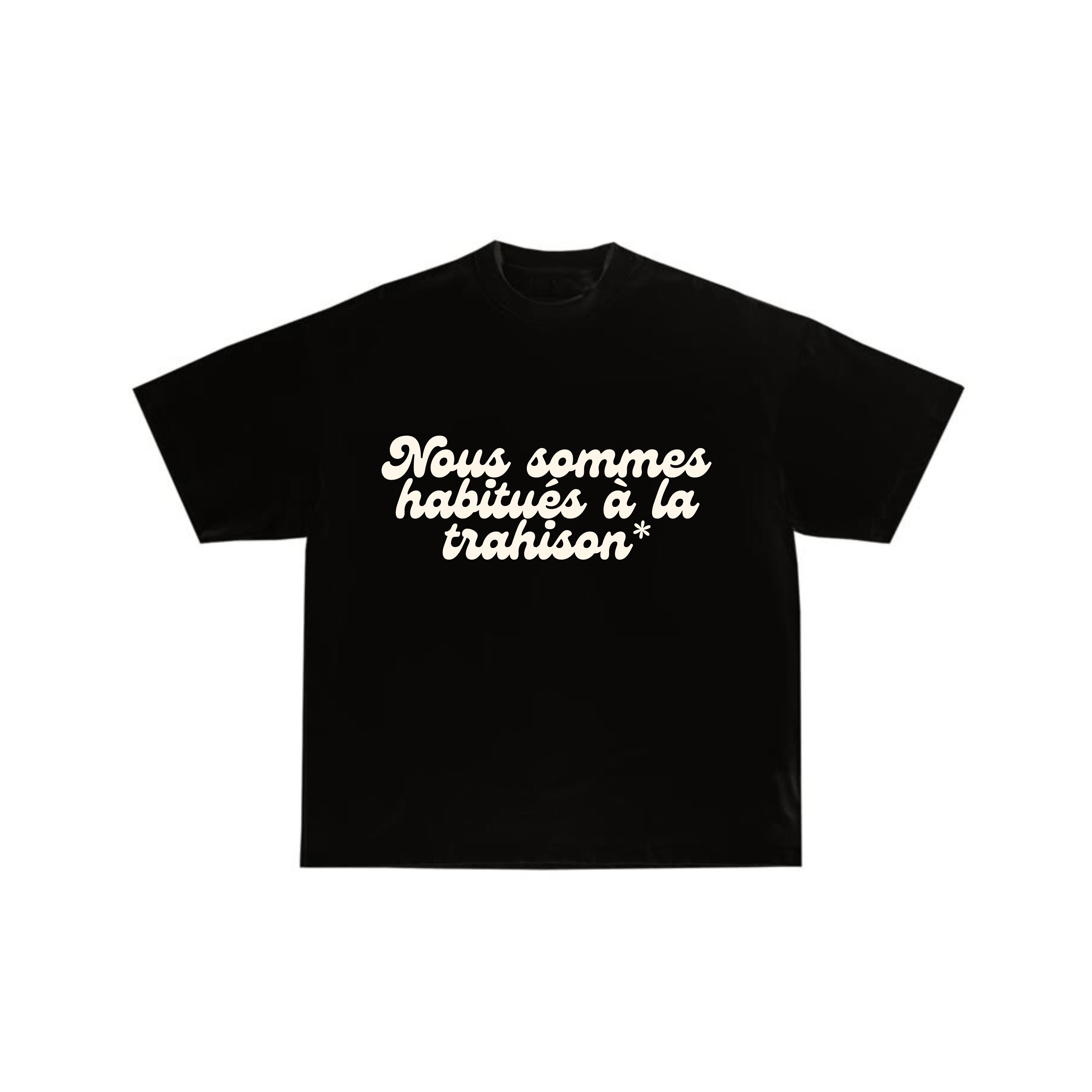WE ARE USED TO BETRAYAL tee